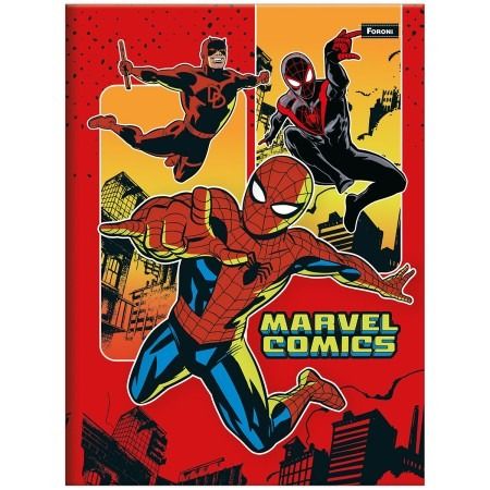 CADERNO BROCHURAO MARVEL COMIC COM